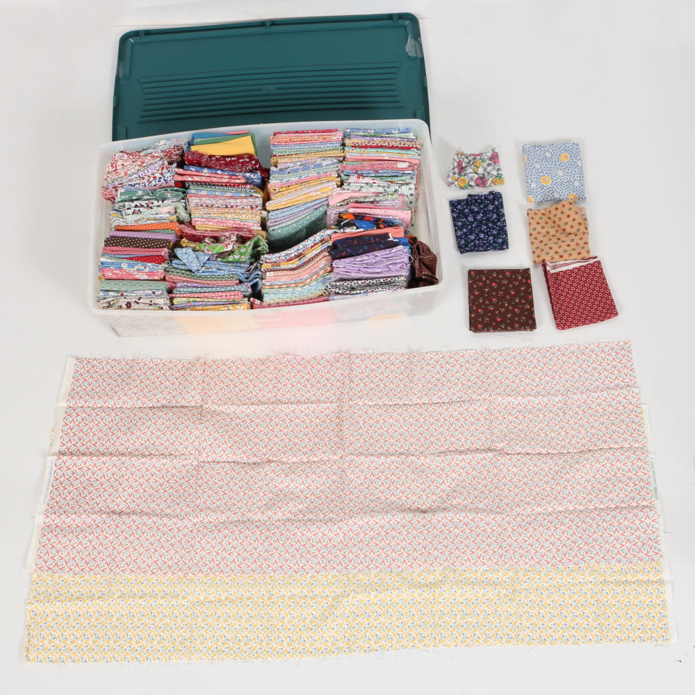 Quilting Fabric Pieces Including Judie Rothermel