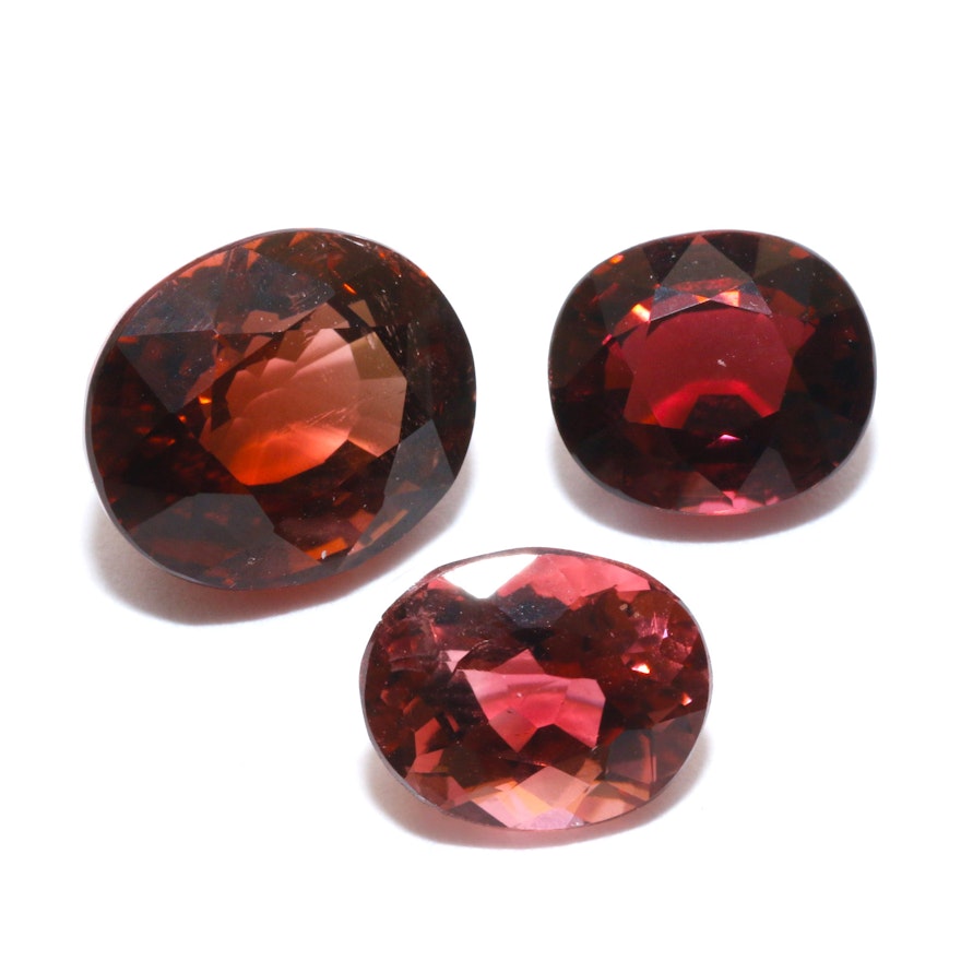 8.11 CTS of Loose Pink Tourmaline Stones
