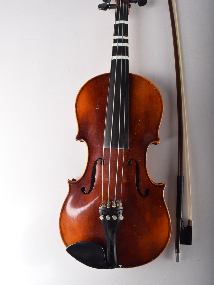 John Juzek 1/2 Size Violin and 3/4 Size Stradivarius Style Violin