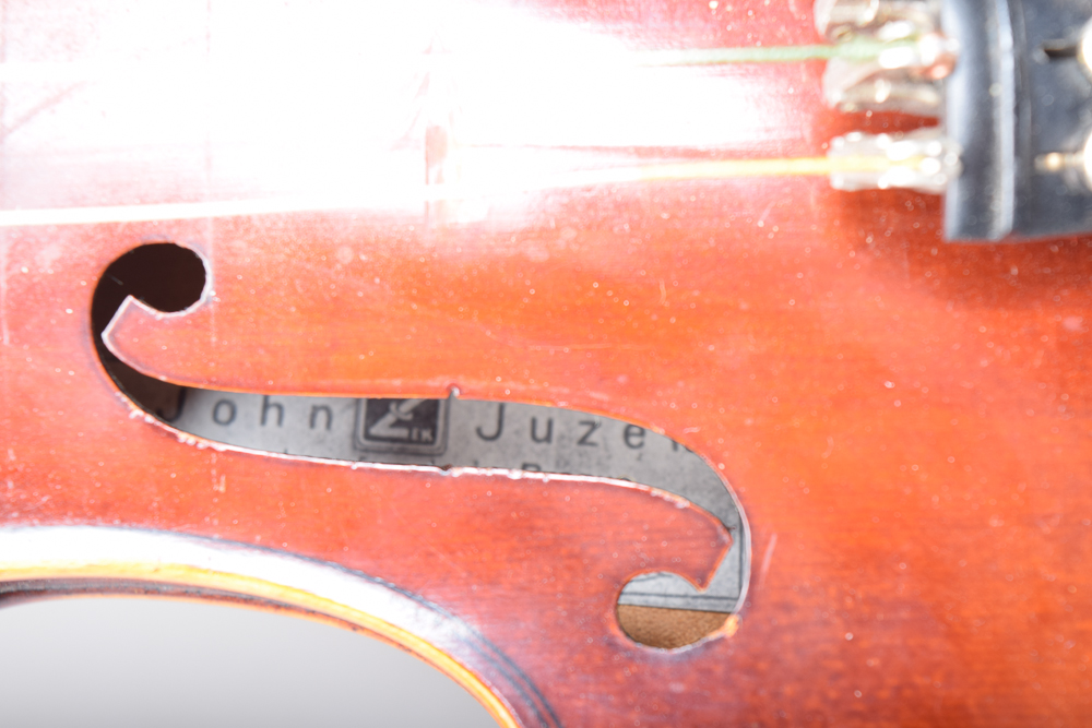 John Juzek 1/2 Size Violin and 3/4 Size Stradivarius Style Violin