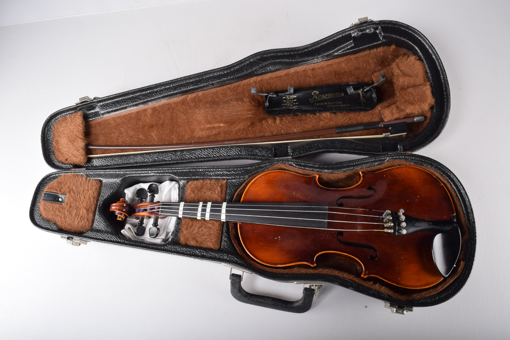 John Juzek 1/2 Size Violin and 3/4 Size Stradivarius Style Violin