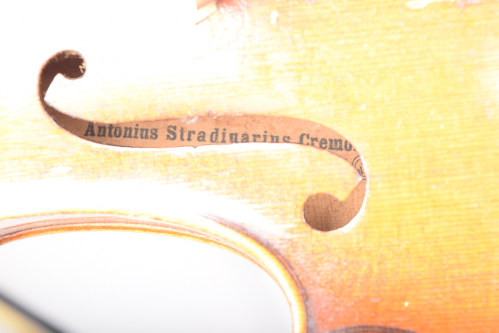 John Juzek 1/2 Size Violin and 3/4 Size Stradivarius Style Violin