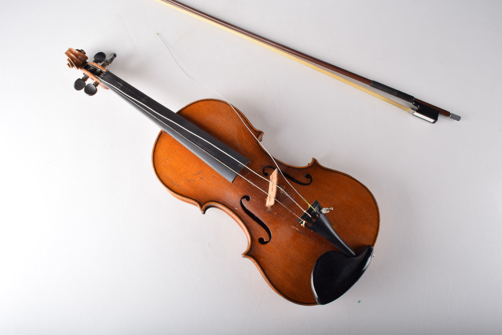 John Juzek 1/2 Size Violin and 3/4 Size Stradivarius Style Violin