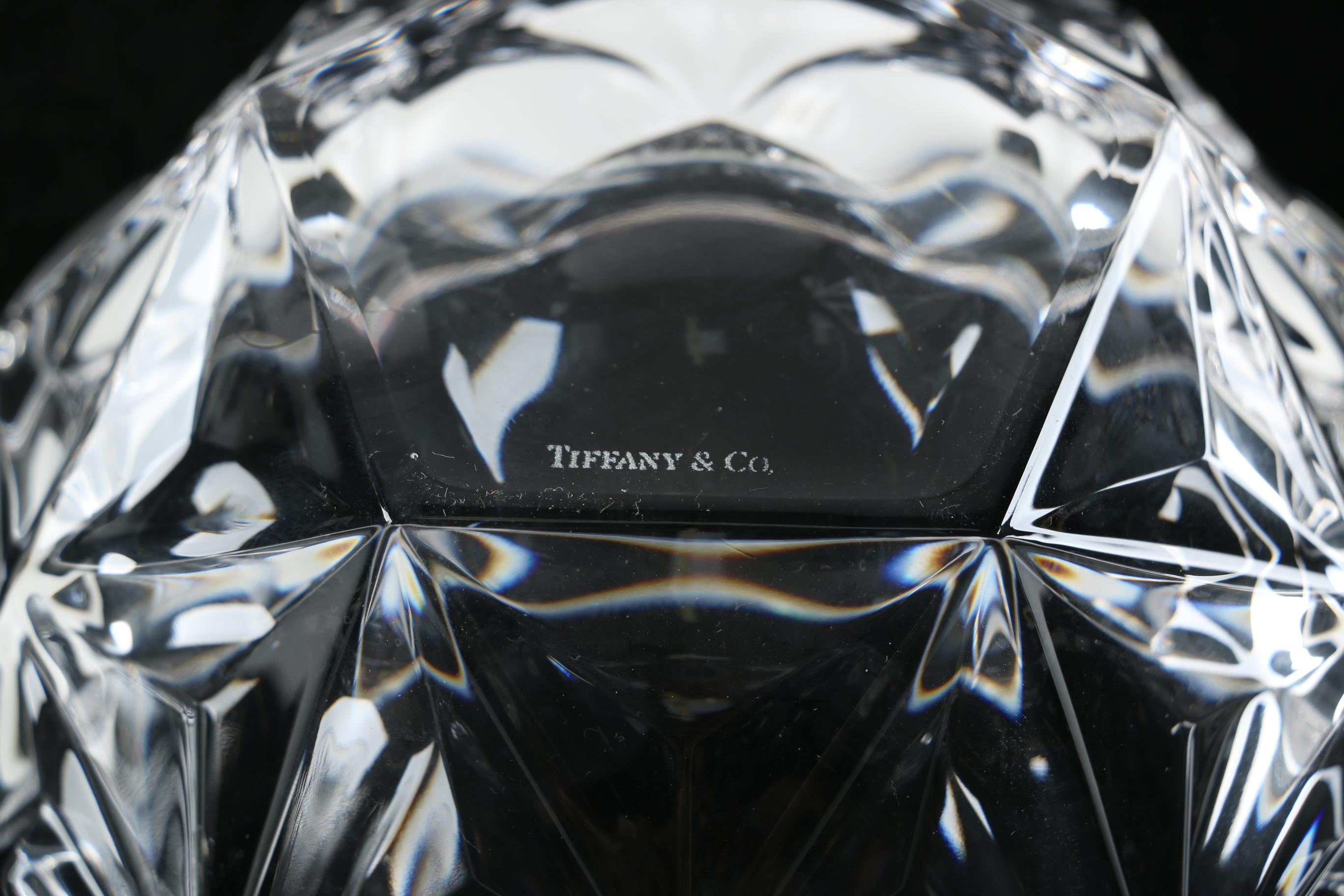Tiffany & Company "Star Bowl" Crystal Bowl