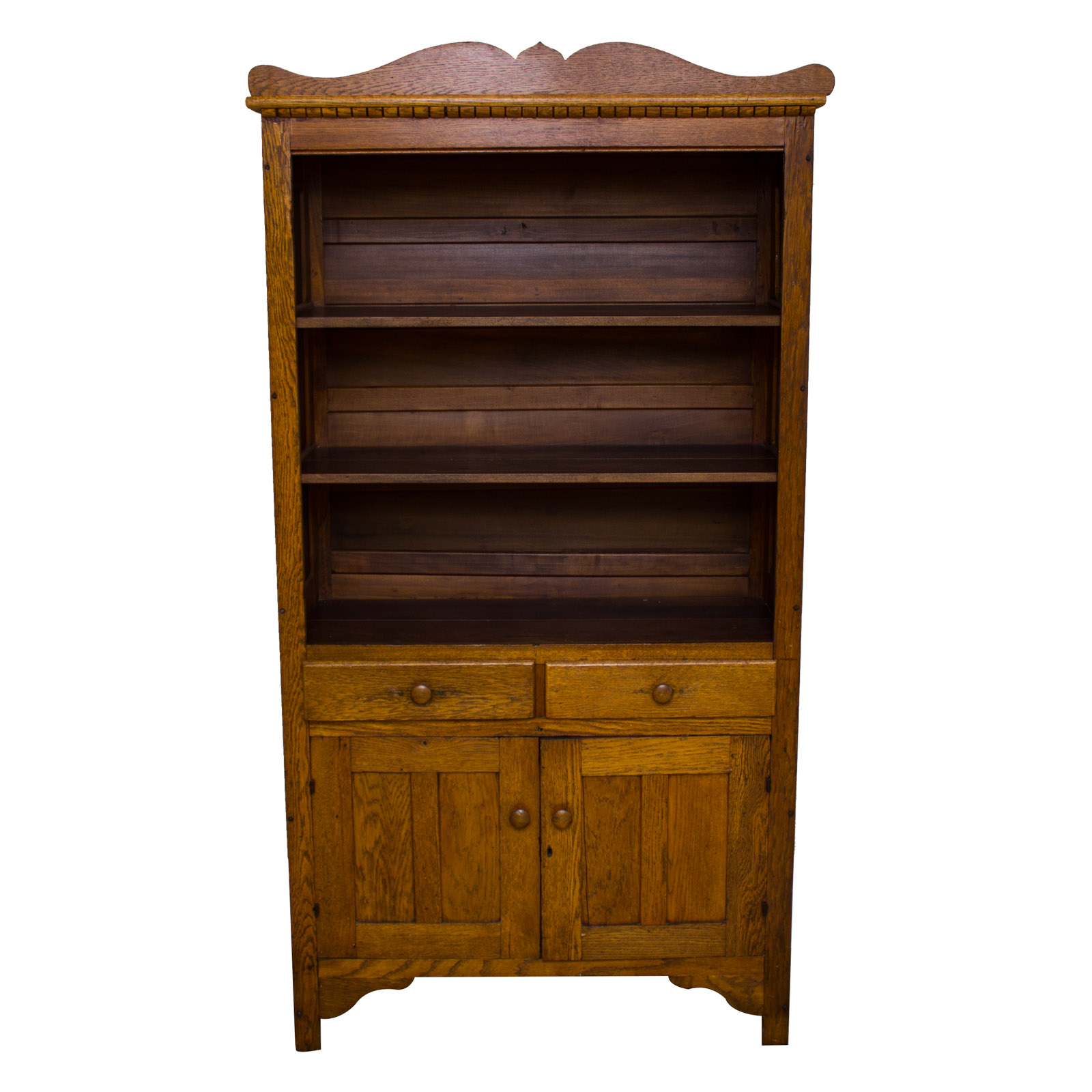 Antique Oak Pie Safe Cabinet