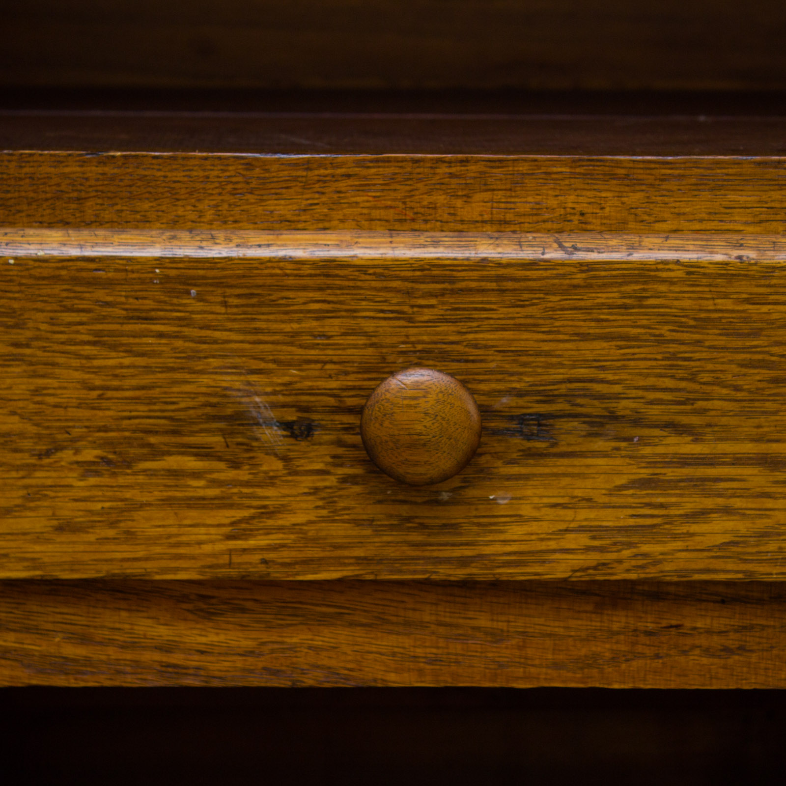 Antique Oak Pie Safe Cabinet
