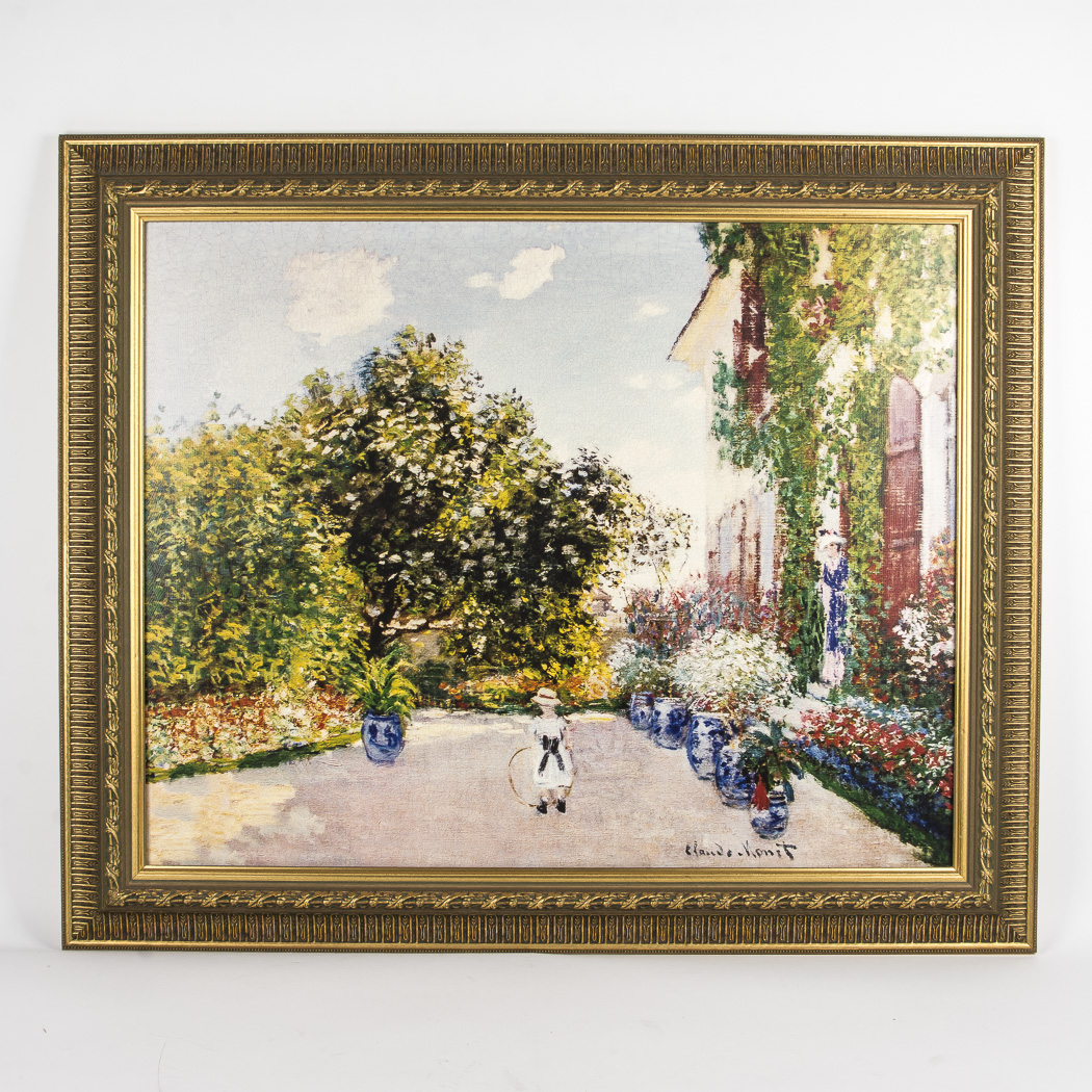 Giclée "The Artist's House At Argenteuil" after Claude Monet
