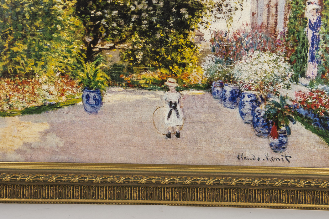 Giclée "The Artist's House At Argenteuil" after Claude Monet