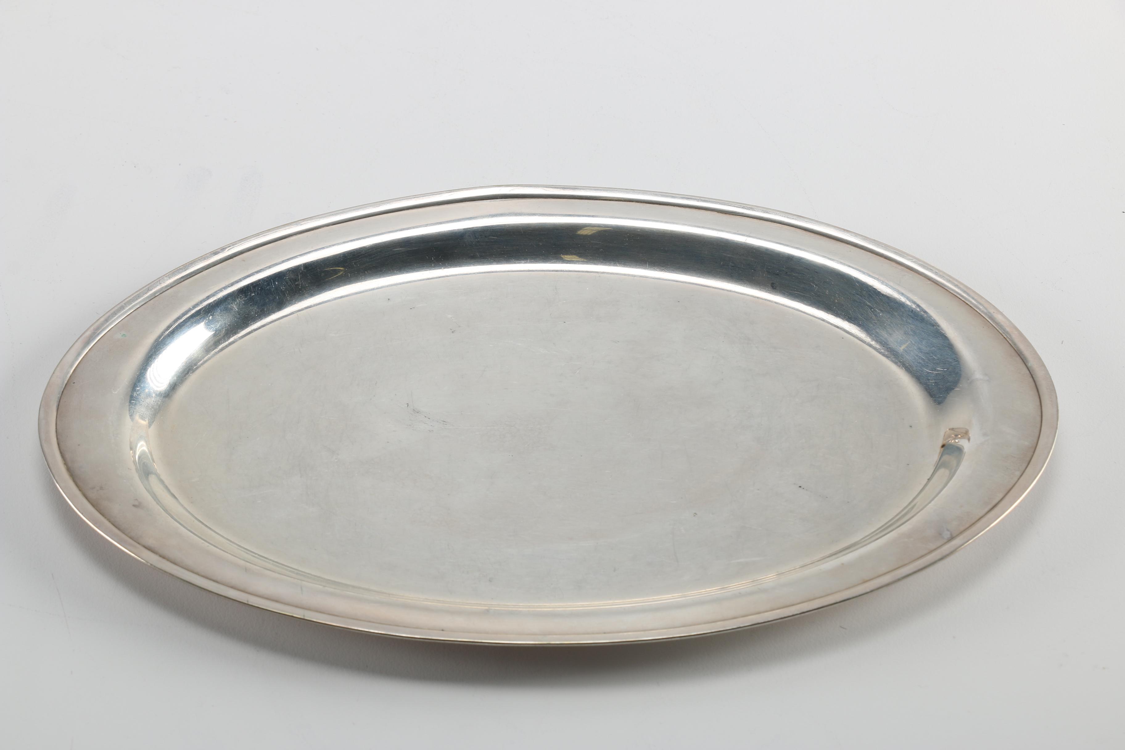 Reed & Barton Bowl and Other American Silver Plate Servingware