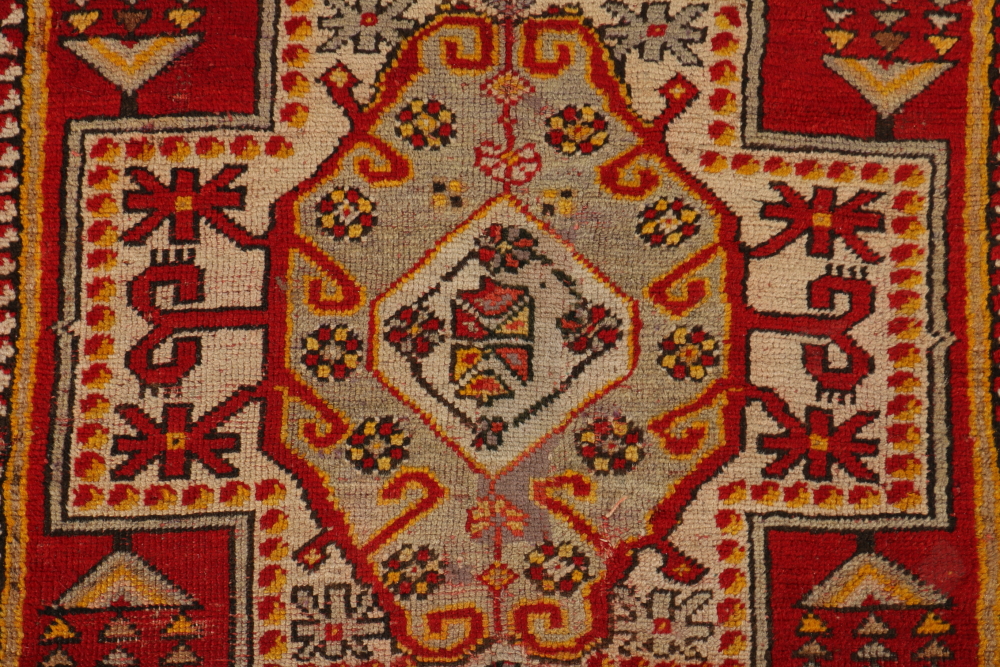 Hand Knotted Turkish Tribal Accent Rugs