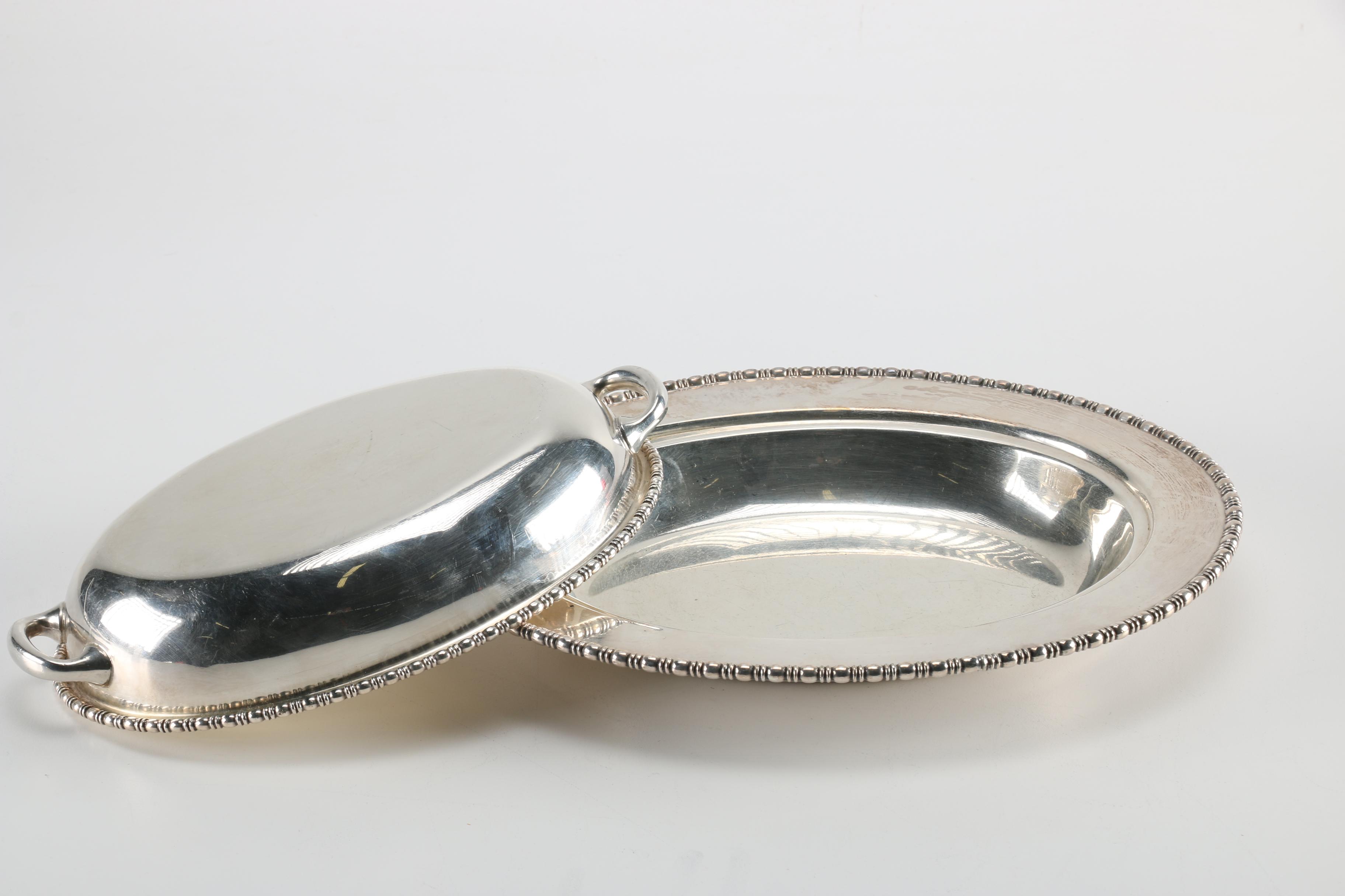 Reed & Barton Bowl and Other American Silver Plate Servingware