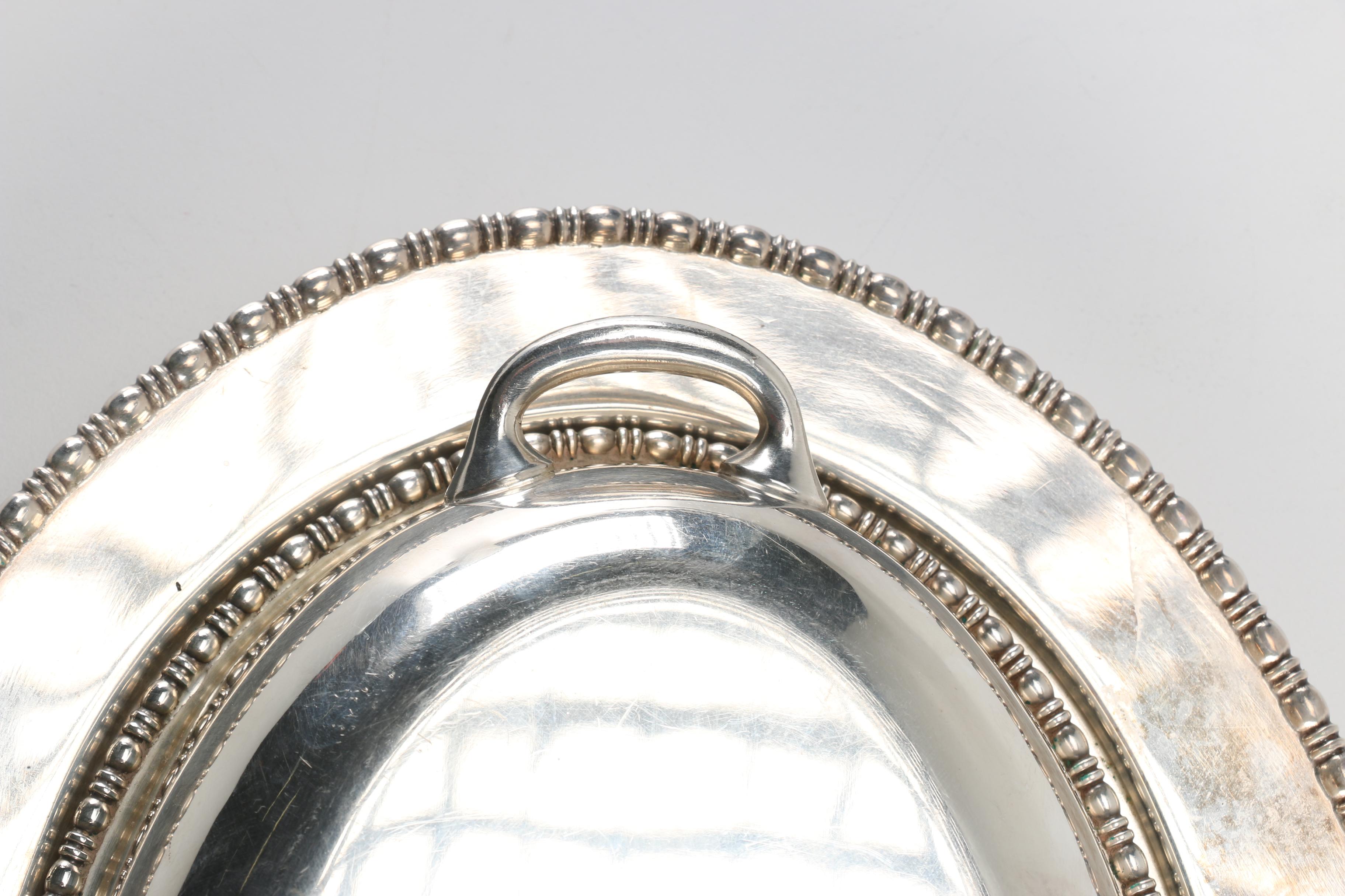 Reed & Barton Bowl and Other American Silver Plate Servingware