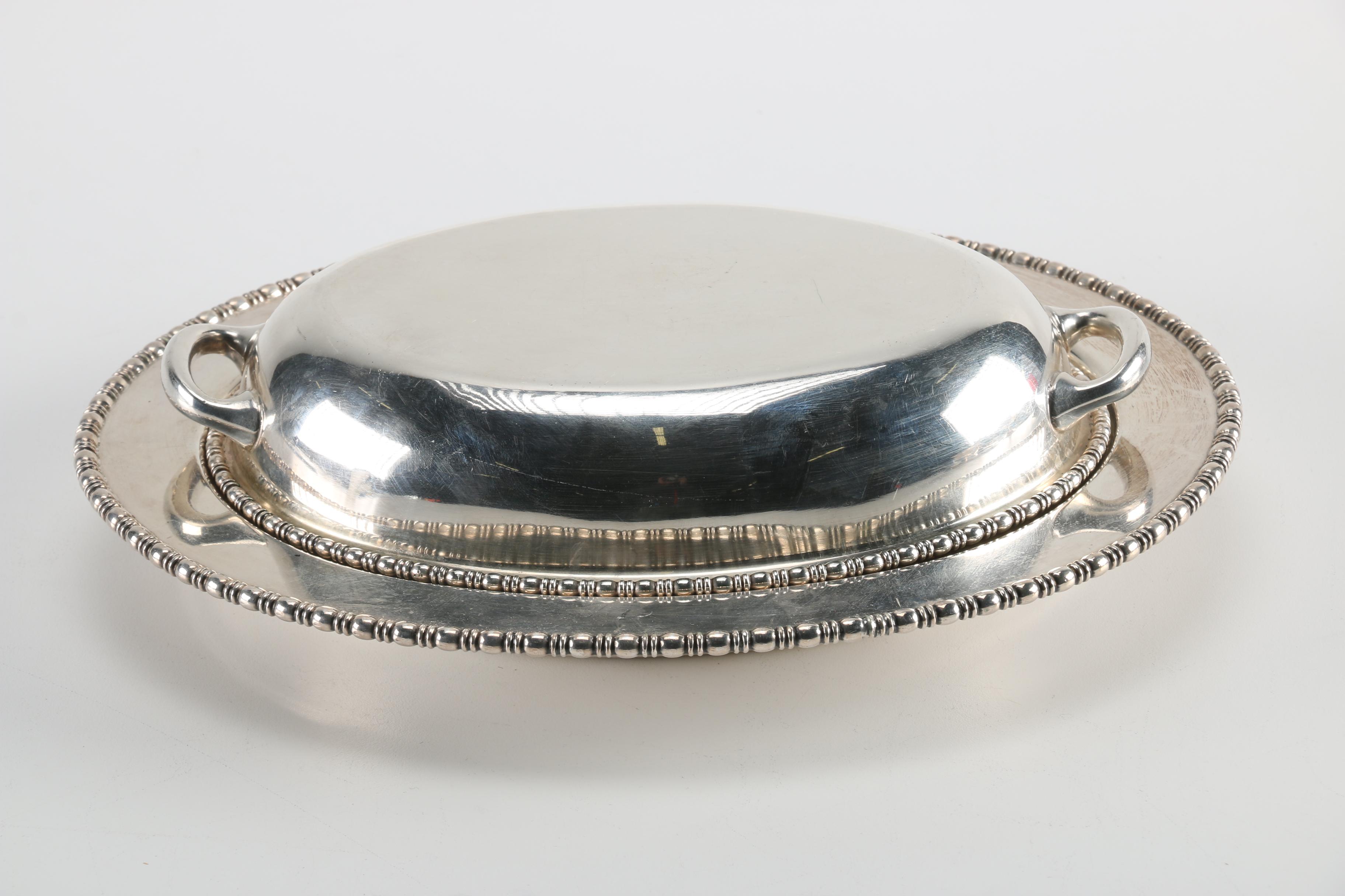 Reed & Barton Bowl and Other American Silver Plate Servingware