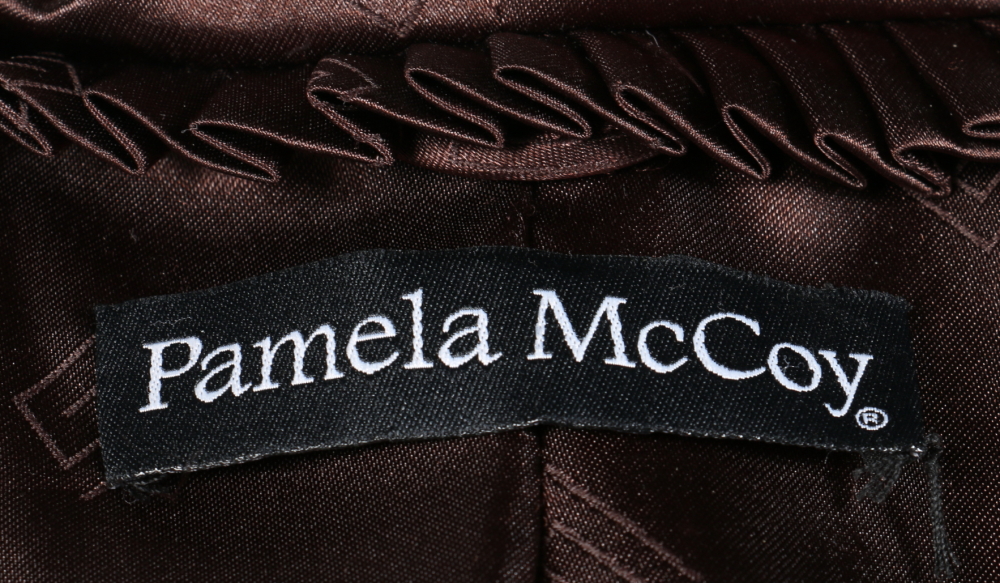 Pamela McCoy Faux Fur Coat