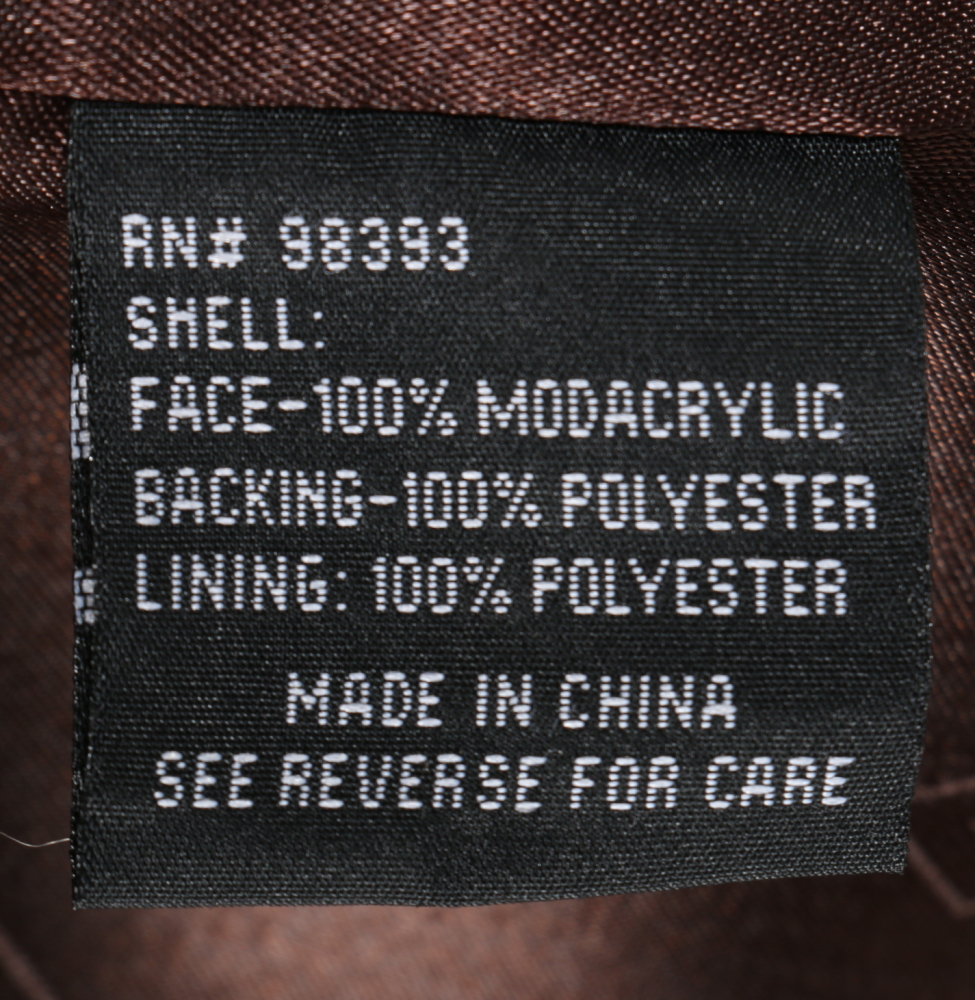 Pamela McCoy Faux Fur Coat