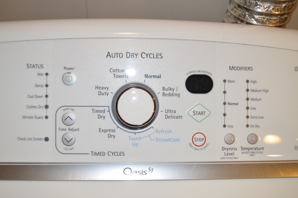 Kenmore Oasis ST Washer and Dryer