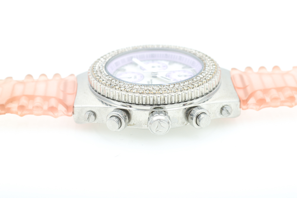 Technomarine Women's 1.00 CTW Diamond Chronograph Watch