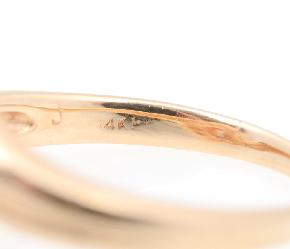 14K Yellow Gold and 0.50 CTW Diamond Ring