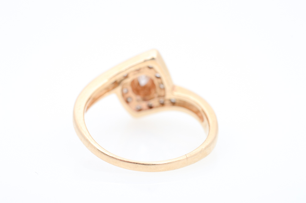 14K Yellow Gold and 0.50 CTW Diamond Ring