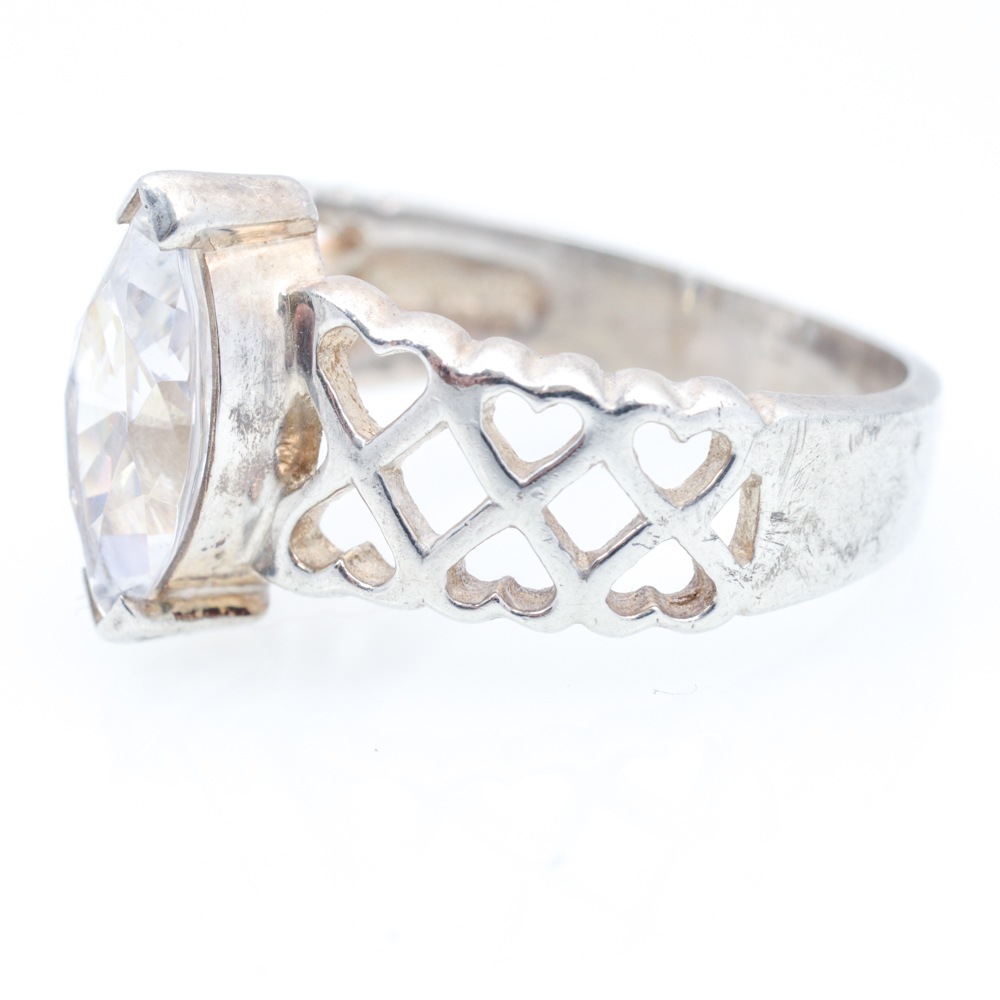 Sterling Silver Cubic Zirconia Rings