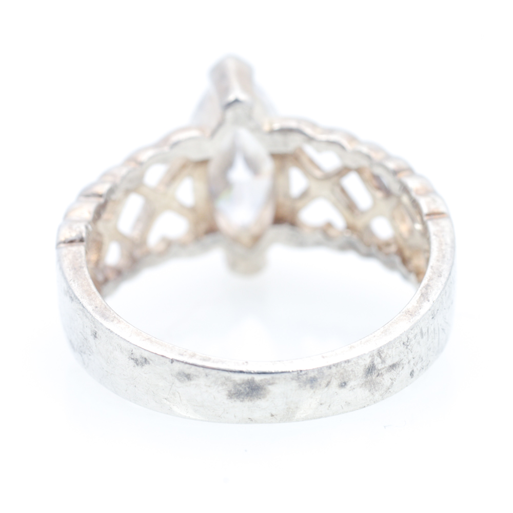 Sterling Silver Cubic Zirconia Rings