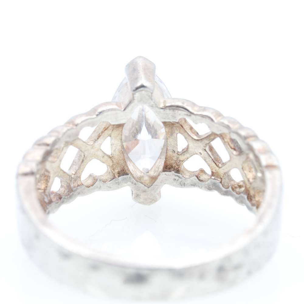 Sterling Silver Cubic Zirconia Rings