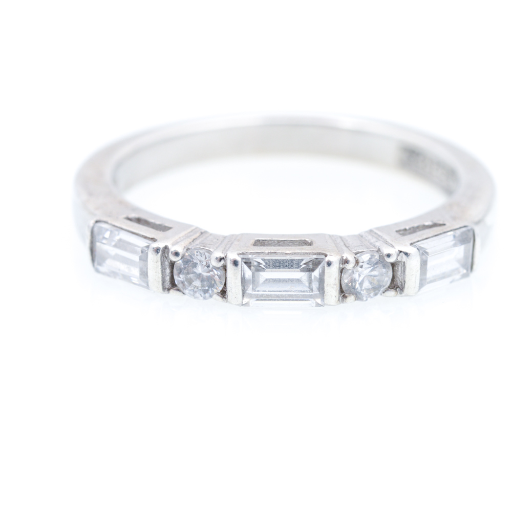 Sterling Silver Cubic Zirconia Rings