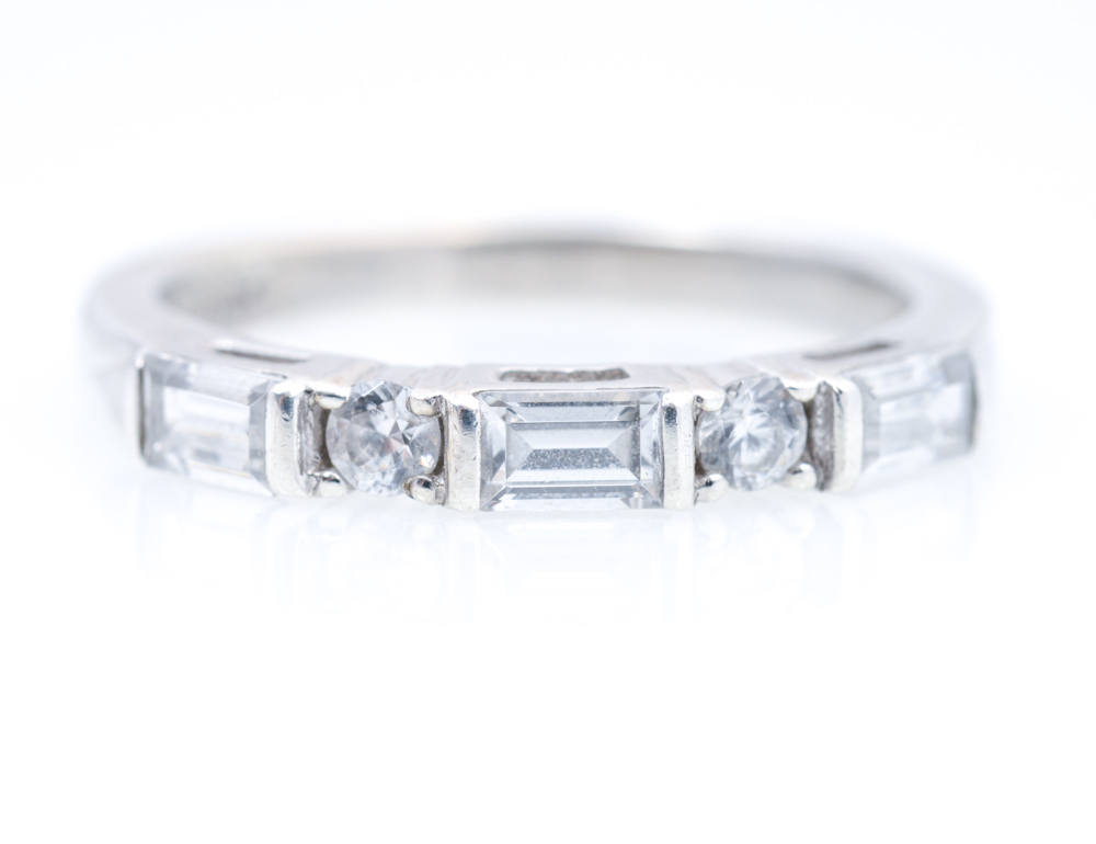 Sterling Silver Cubic Zirconia Rings