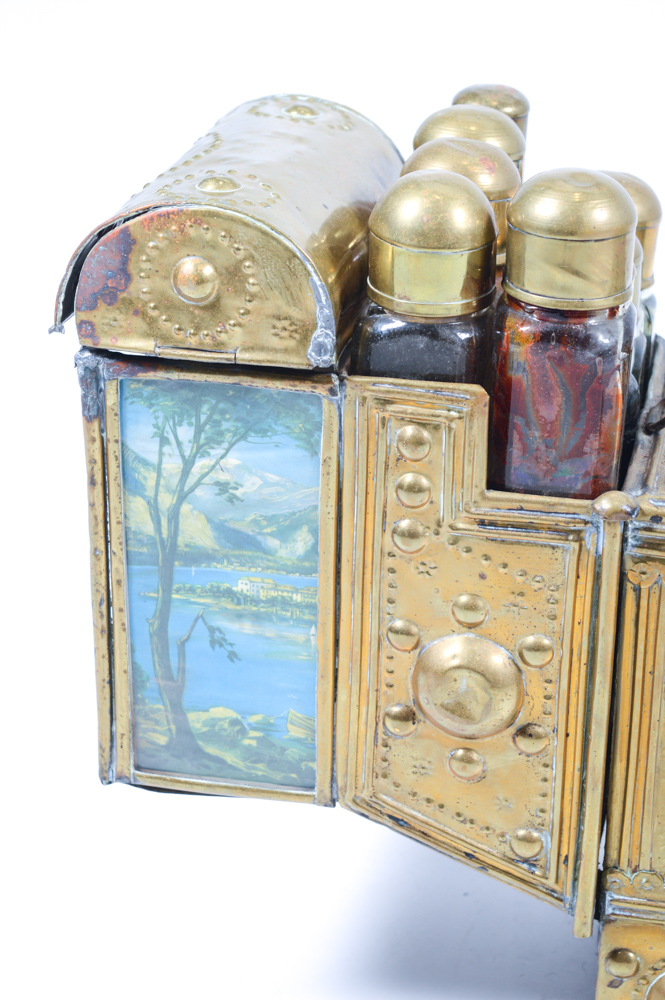 Vintage Turkish Shoe Shine Stand