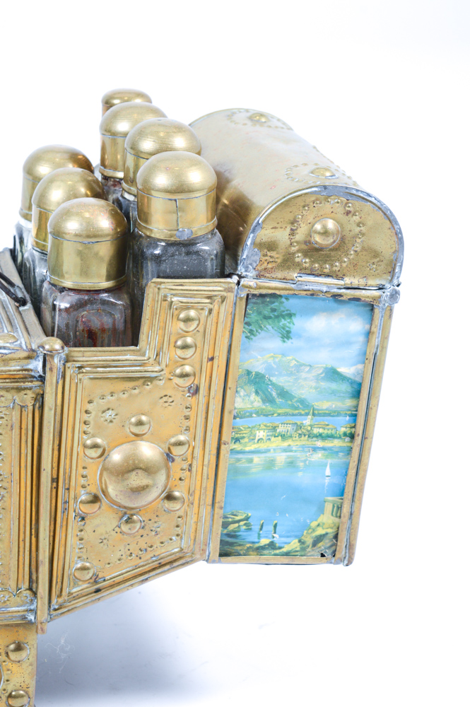 Vintage Turkish Shoe Shine Stand