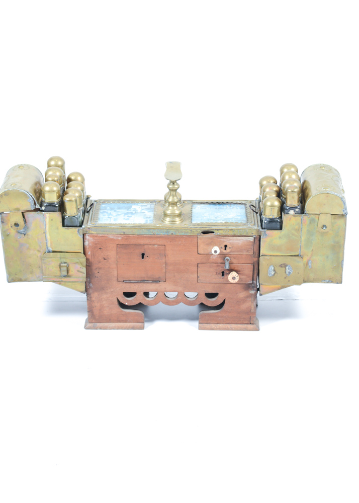 Vintage Turkish Shoe Shine Stand