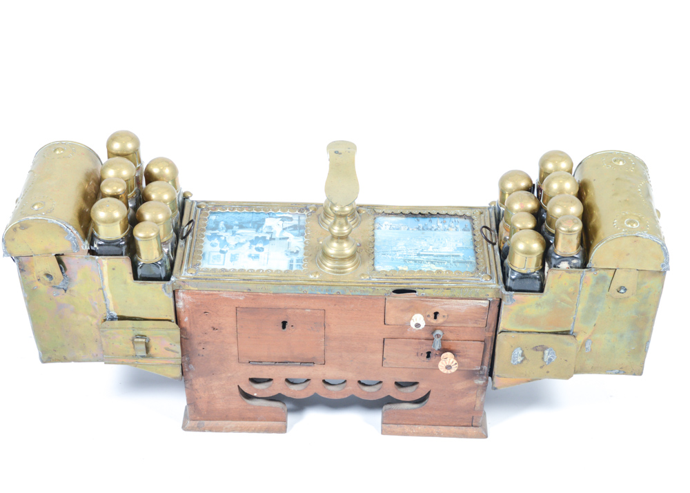 Vintage Turkish Shoe Shine Stand