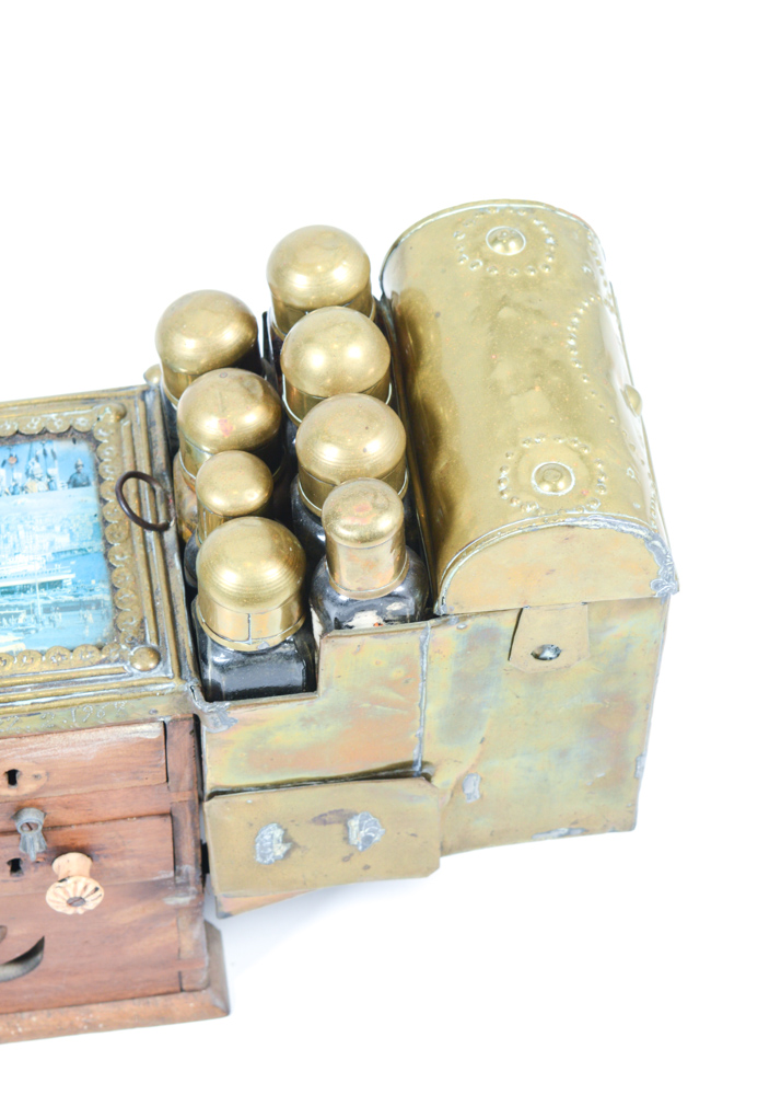 Vintage Turkish Shoe Shine Stand