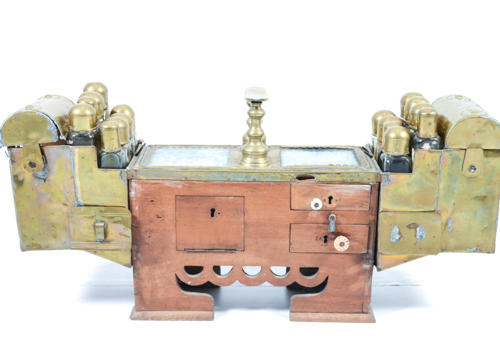 Vintage Turkish Shoe Shine Stand