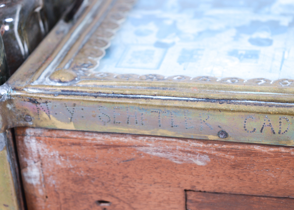 Vintage Turkish Shoe Shine Stand