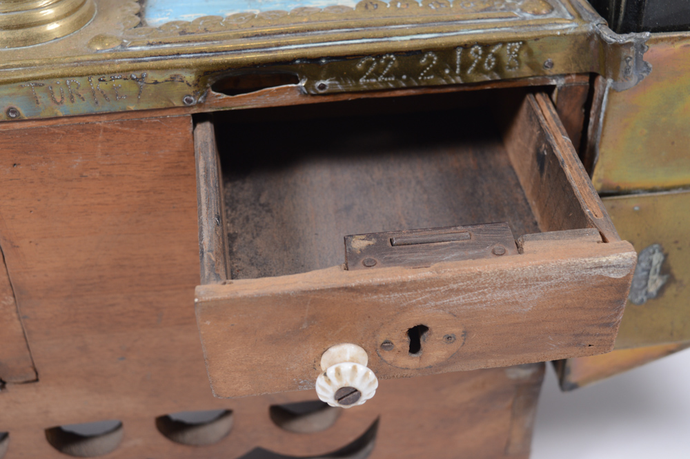 Vintage Turkish Shoe Shine Stand