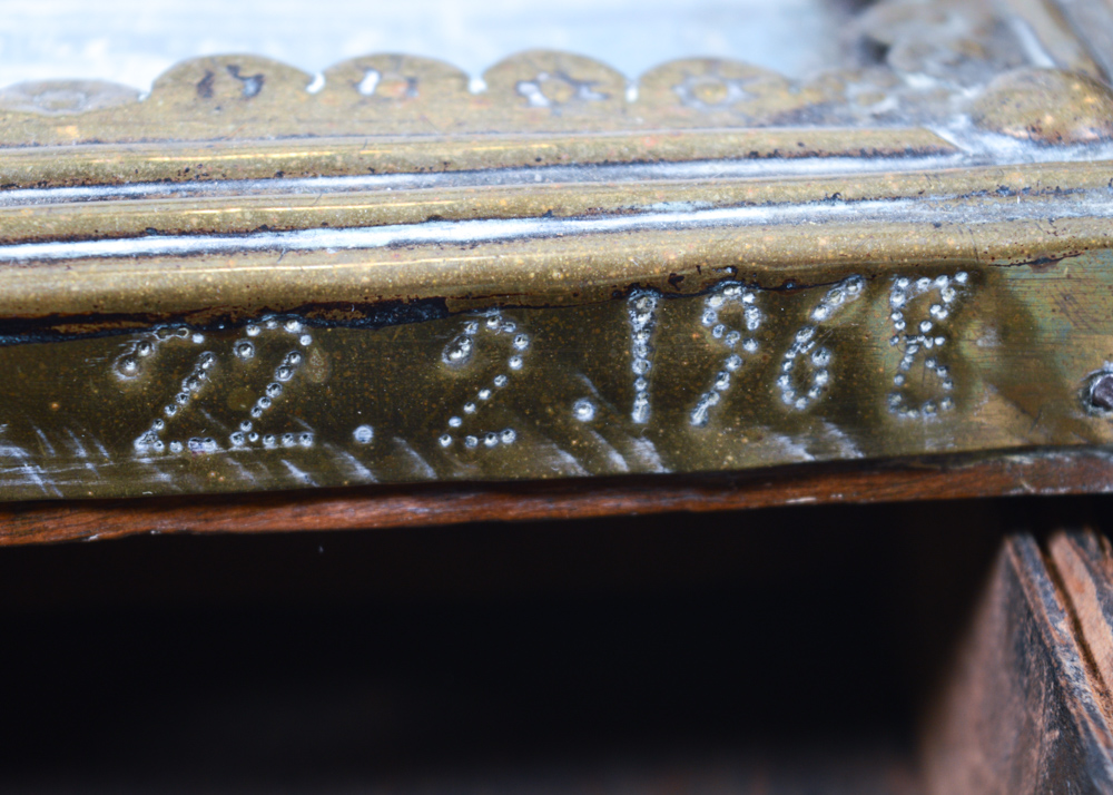 Vintage Turkish Shoe Shine Stand