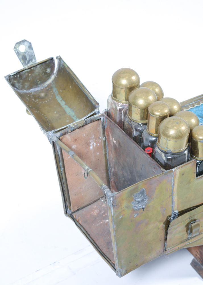 Vintage Turkish Shoe Shine Stand