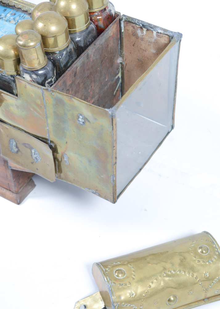 Vintage Turkish Shoe Shine Stand