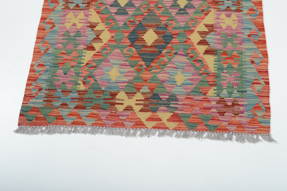 Hand Woven Turkish Abrashed Kilim