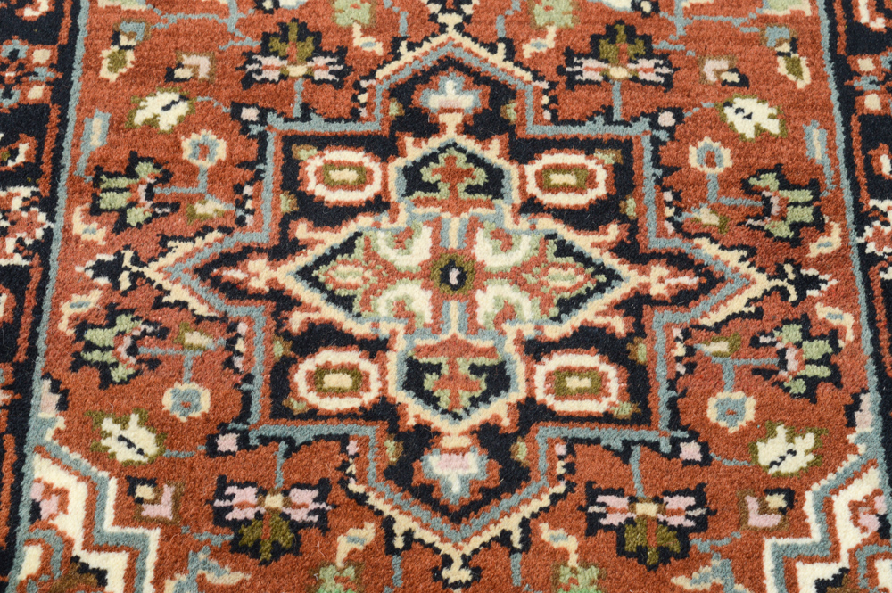 Hand Knotted Indo Persian  Rug Runner