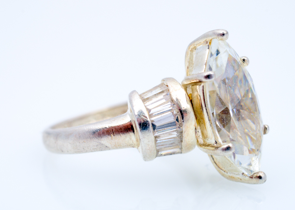 Sterling Silver Cubic Zirconia Rings