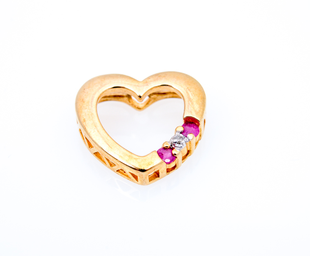 Gold Plated Sterling Silver Diamond and Semi Precious Stone Jewelry