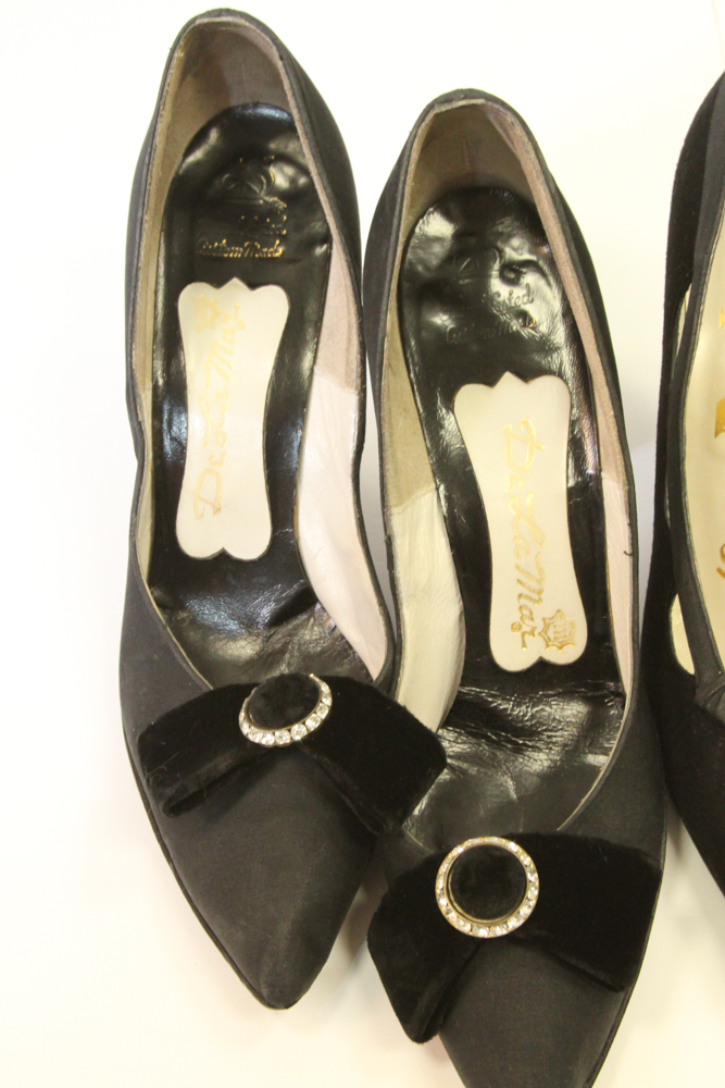 Vintage Evening Shoes Including Yves Saint Laurent, Stuart Weitzman and Prada