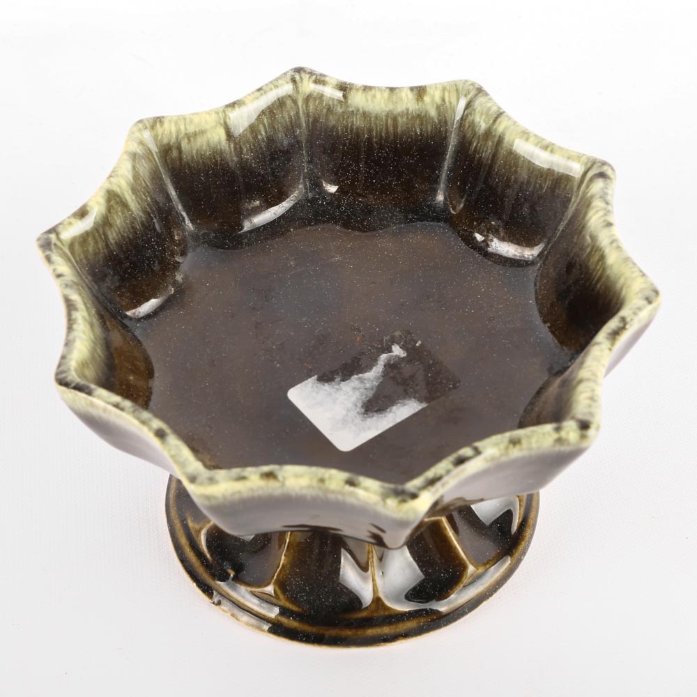 Hull Pottery Footed Compote