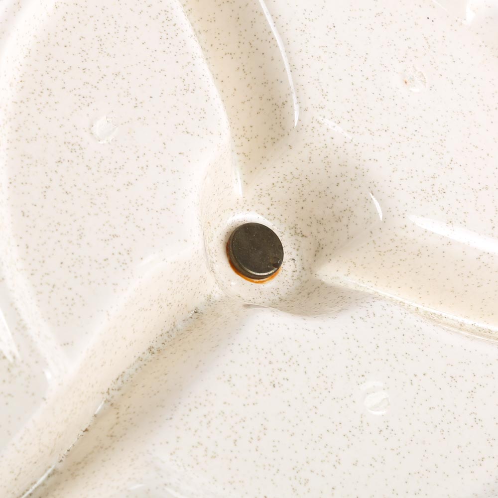 Vintage Three-Part Handled Relish Tray