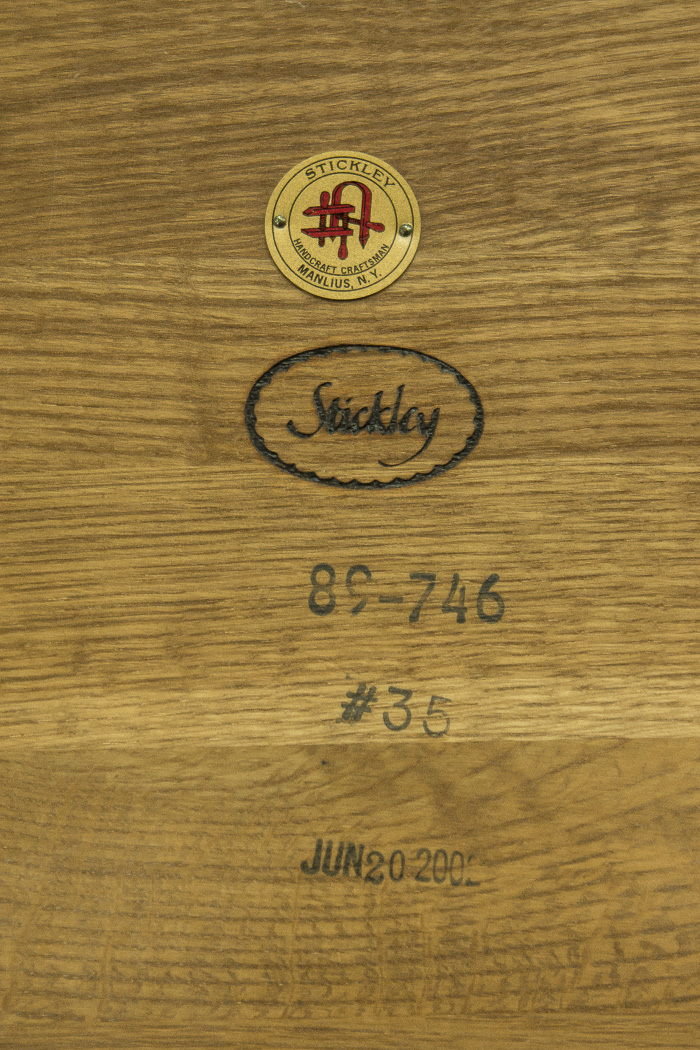 Pair of Stickley Mission Style Oak End Tables