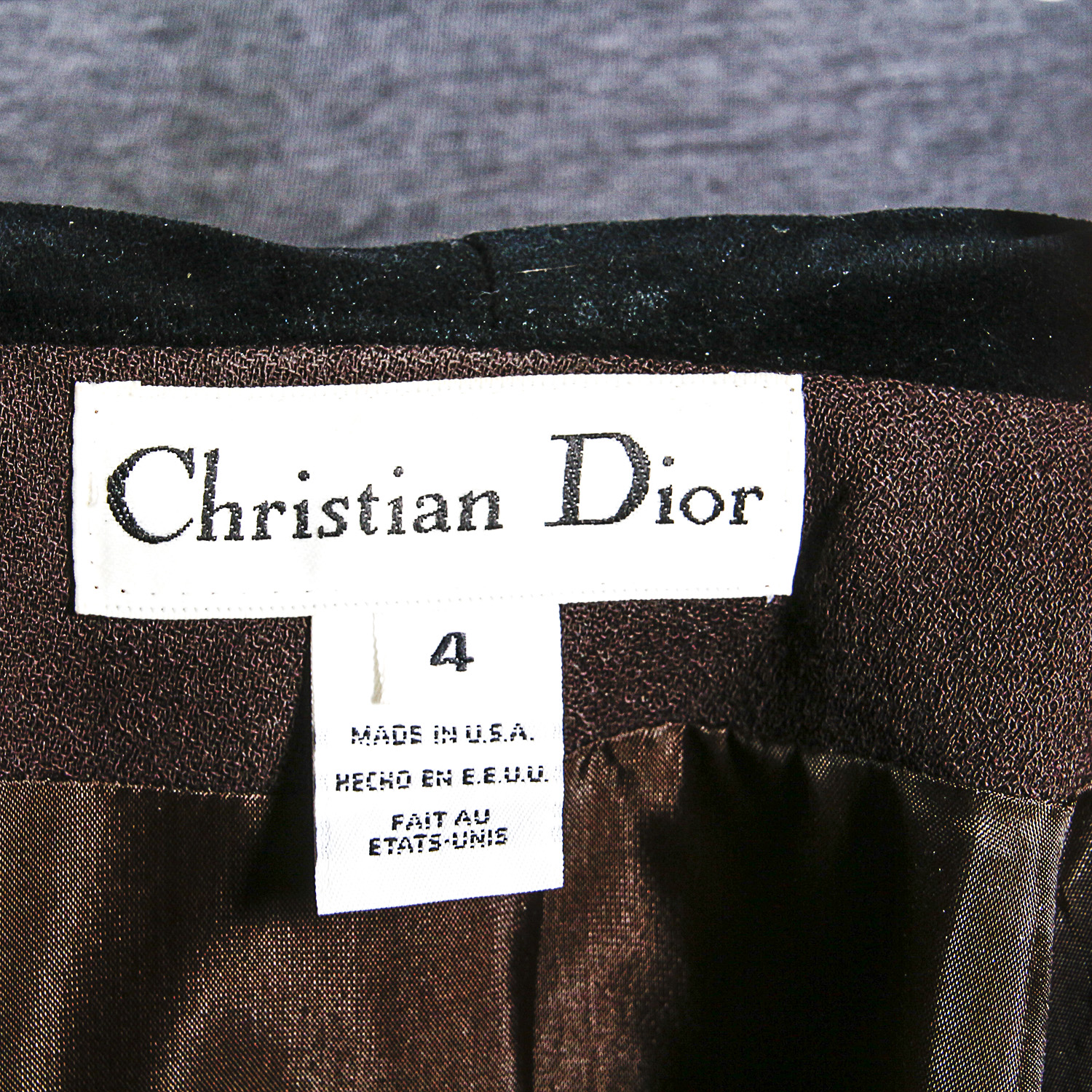 Women's Christian Dior Suit
