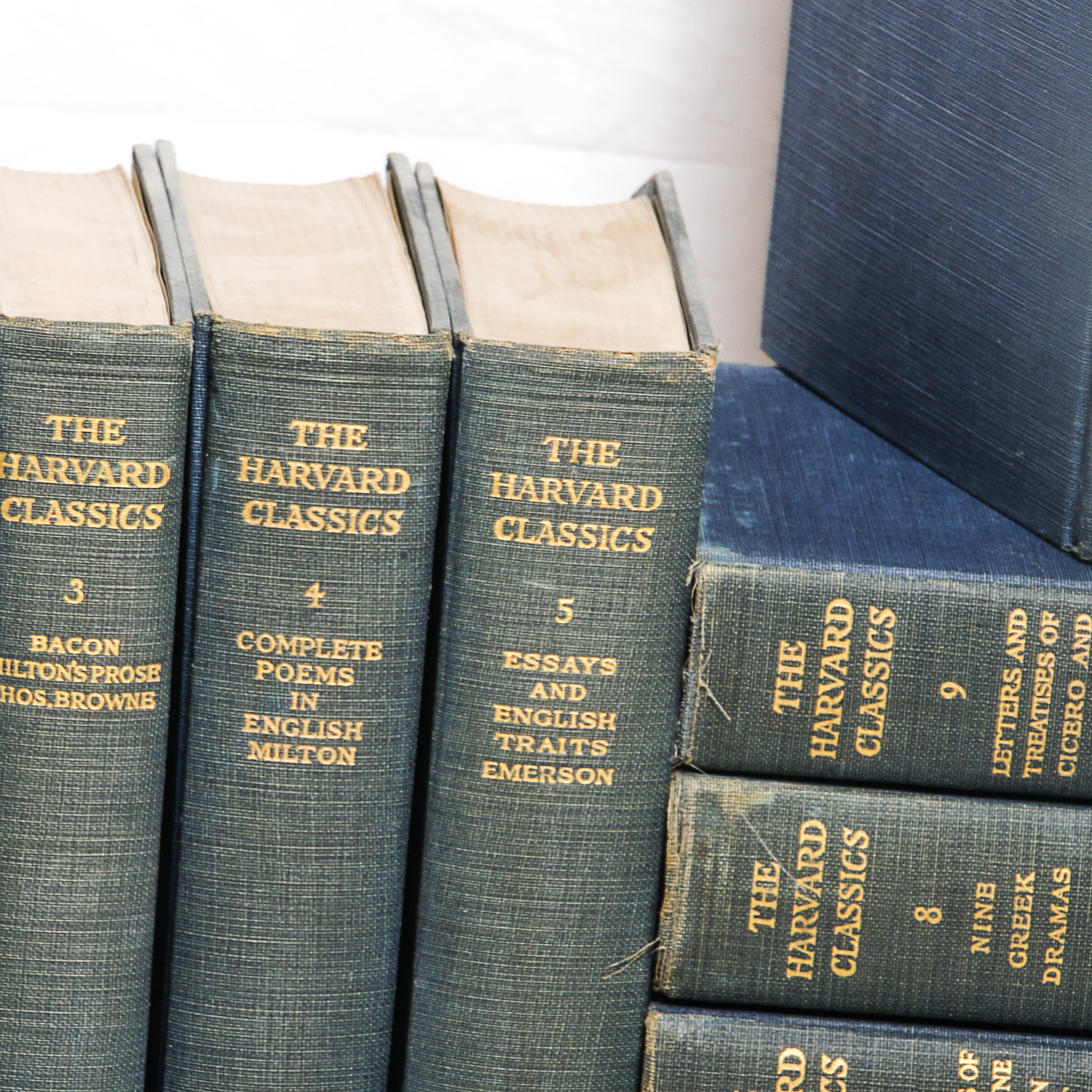 Volumes 1-10 of and "Lectures" Volume of "The Harvard Classics