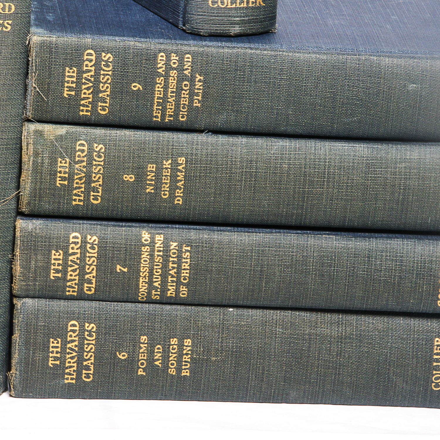 Volumes 1-10 of and "Lectures" Volume of "The Harvard Classics